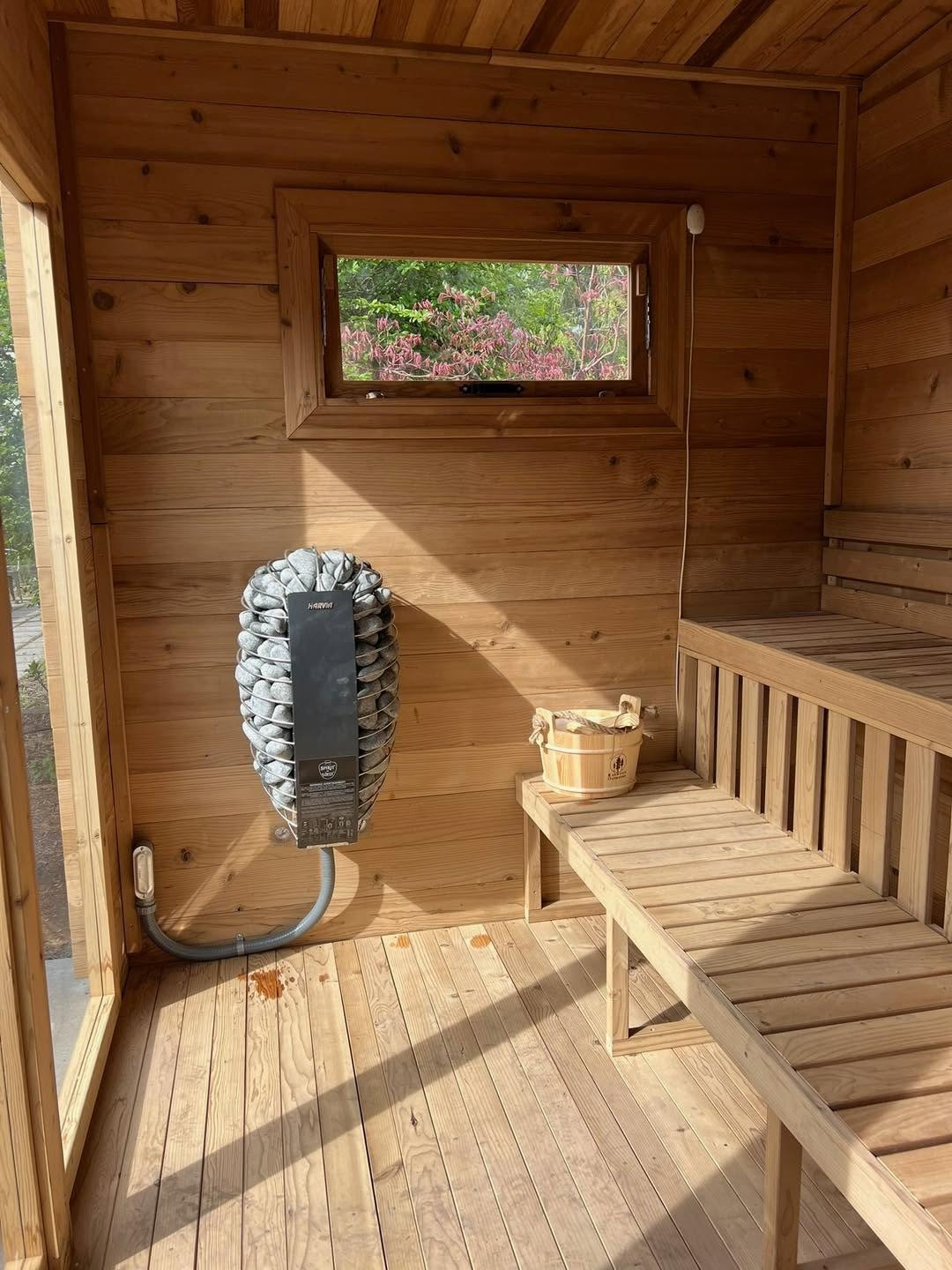 Custom Sauna Electrical Installation — detail