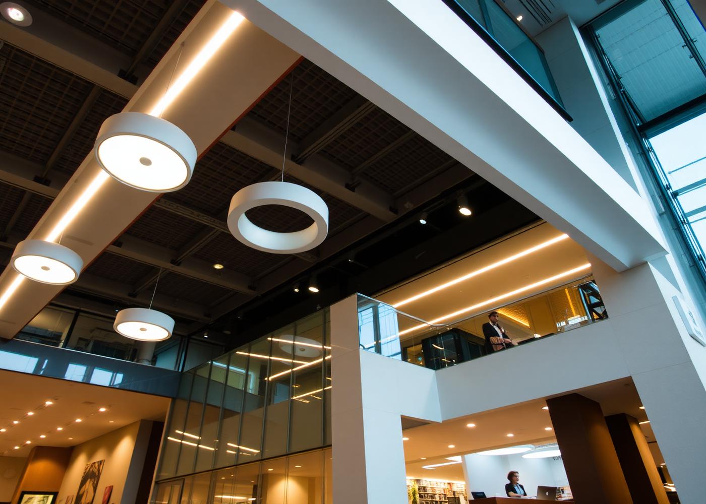 Commercial electrical and lighting installation